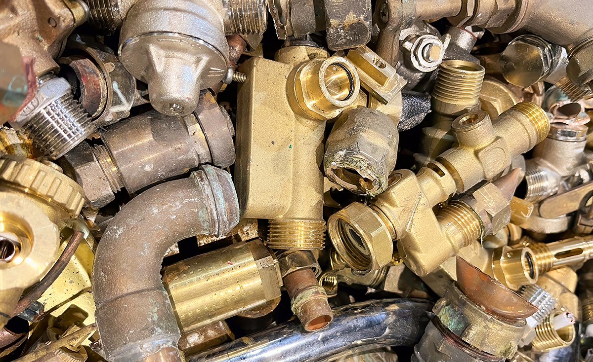 scrap brass