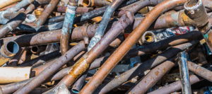 metal pipes for recycling